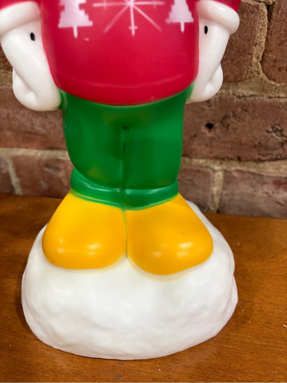 Gemmy Disney Mickey Mouse Christmas Holiday Blow Mold - Picture 2 of 7